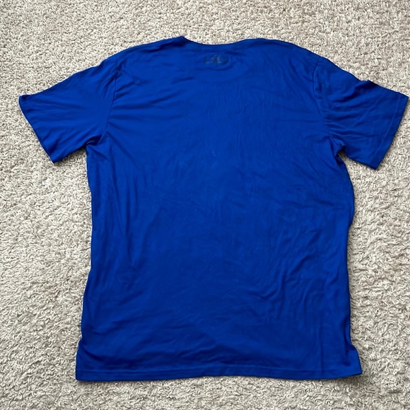 NWT Under Armour HeatGear Blue/Yellow Steph Curry SC T-Shirt 1330512 Size 2XL - Picture 4 of 7